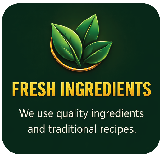Fresh Ingredients brand message